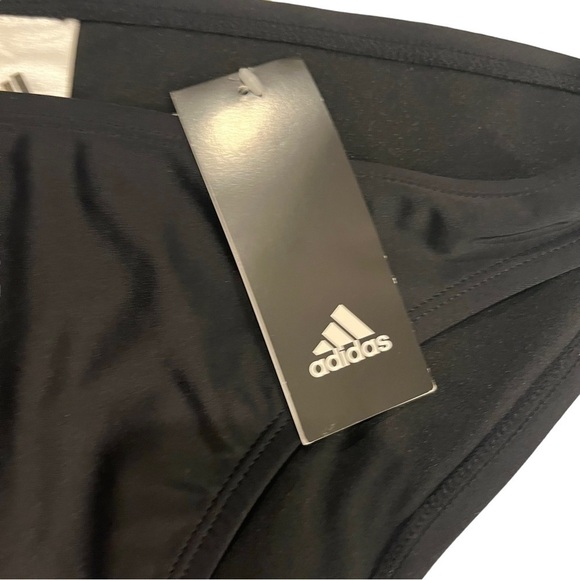 NWT Adidas Black Basic Bikini Swim Bottoms Sz XL - Picture 2 of 6